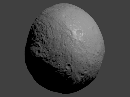 Asteroid Vesta (West)