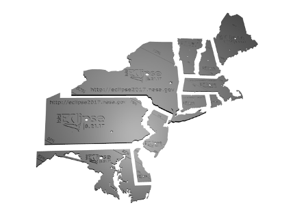 2017 Total Solar Eclipse - Northeast Region