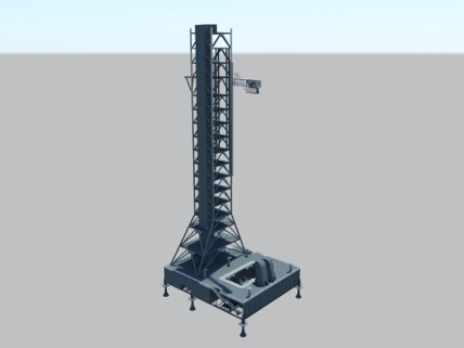 Mobile Launcher - High Poly